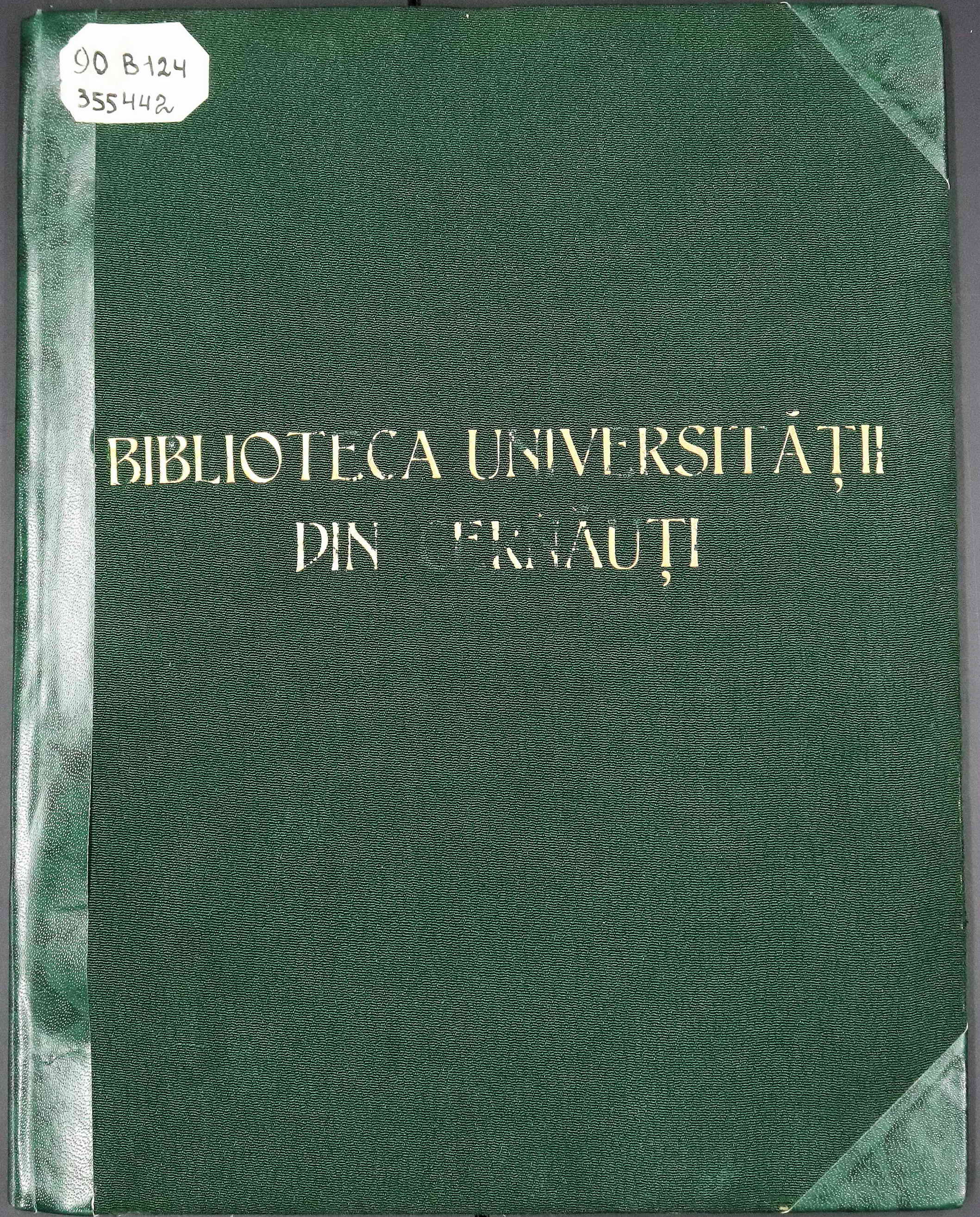 Biblioteca universitătii din Cernăuţi : Extras din revista "Boabe de grău"